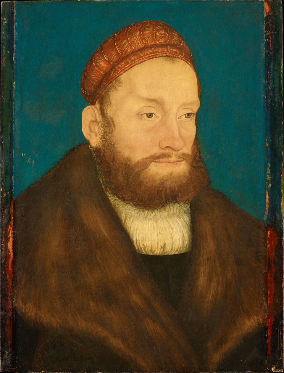 Casimir de Brandebourg Culmbach (1481-1527) - Margrave Casimir of Brandenburg-Bayreuth ، بقلم كرانش ، لوكاس ، الأكبر (1472-1553). زيت على خشب ، بعد 1524. الأبعاد: 37.3x28.5 سم. متحف تاريخ الفن ، فيين بواسطة لوكاس الأكبر كراناش