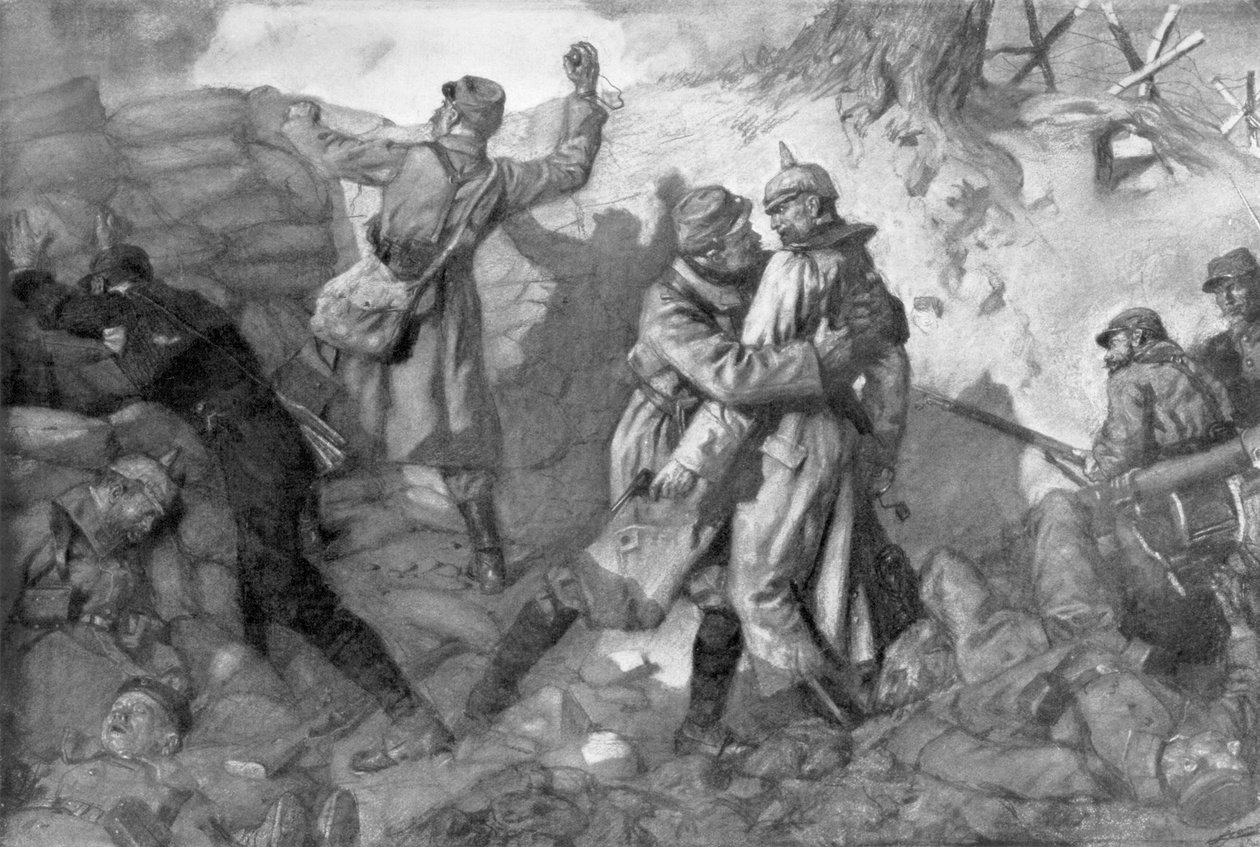 غزو القلعة ، نوتردام دي لوريت ، أرتوا ، فرنسا ، 1915 ، 1926. بواسطة لوسيان جوناس