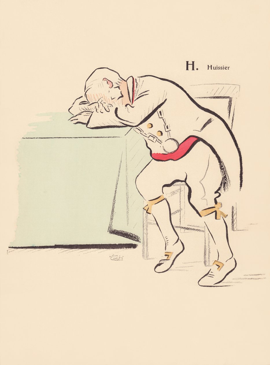 H. Bailiff بواسطة Lucien L. (نشط عام 1904) Henreaux