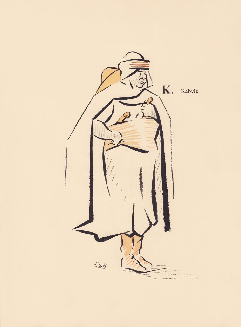 قبايل بواسطة Lucien L. (نشط عام 1904) Henreaux