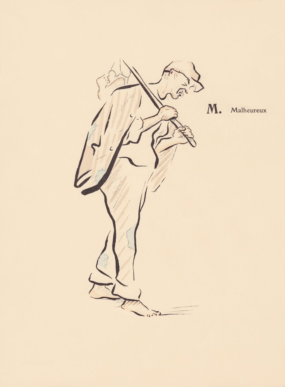 السيد غير سعيد بواسطة Lucien L. (نشط عام 1904) Henreaux