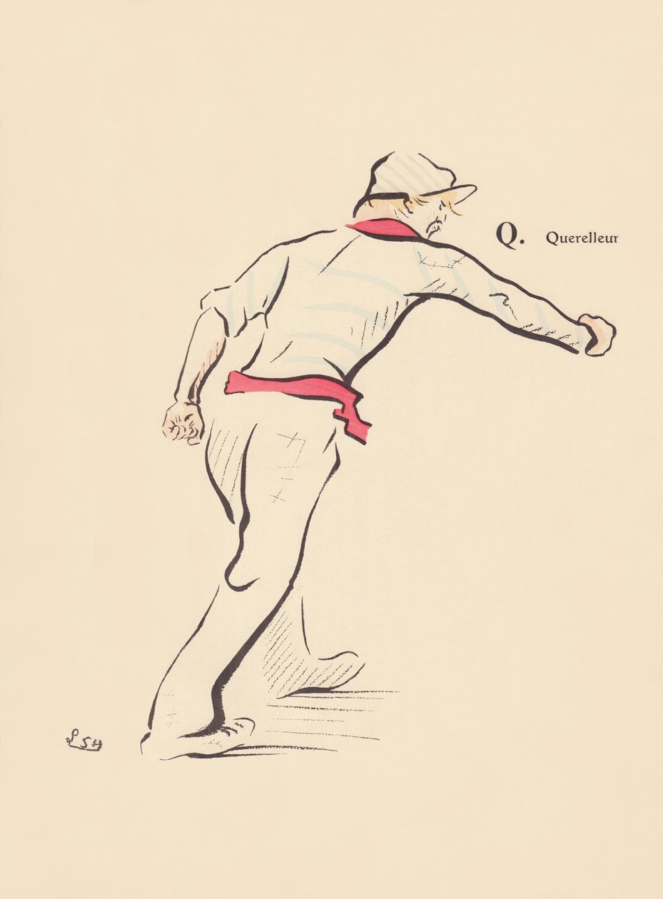 س: المحارب بواسطة Lucien L. (نشط عام 1904) Henreaux