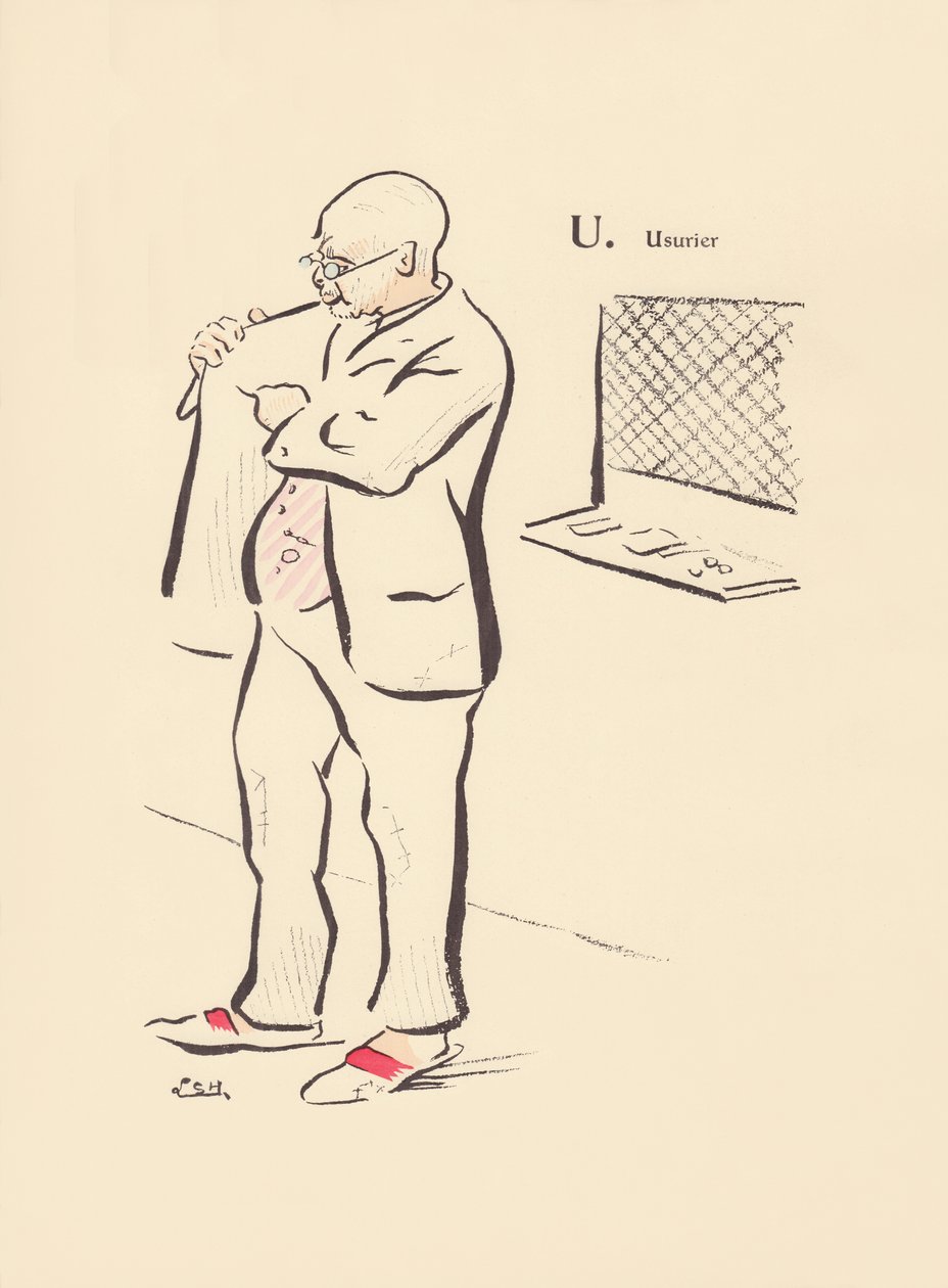 ش. المرابي بواسطة Lucien L. (نشط عام 1904) Henreaux