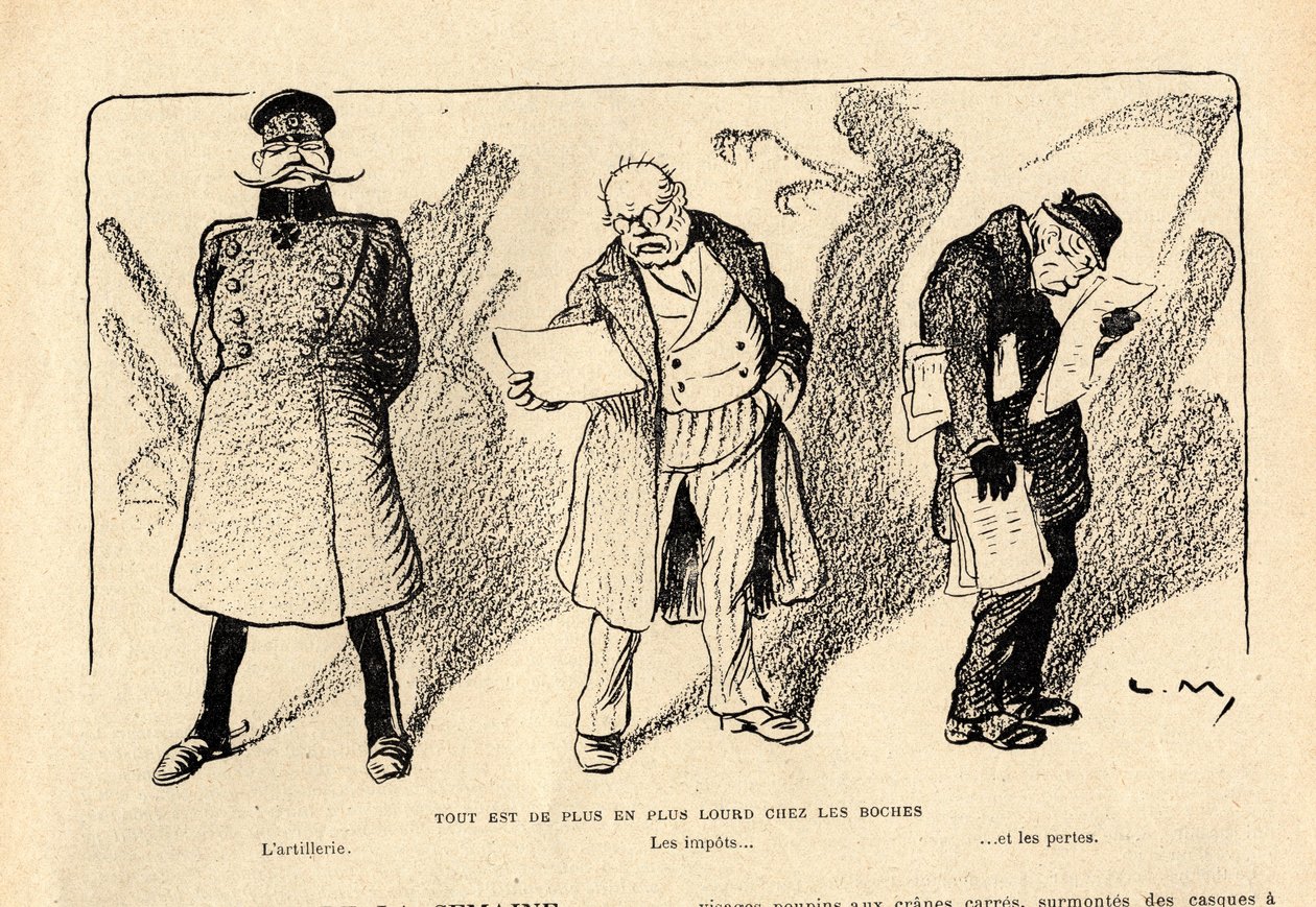 Le Rire rouge، Satirical in B&W بواسطة لوسيان ميتيفيت