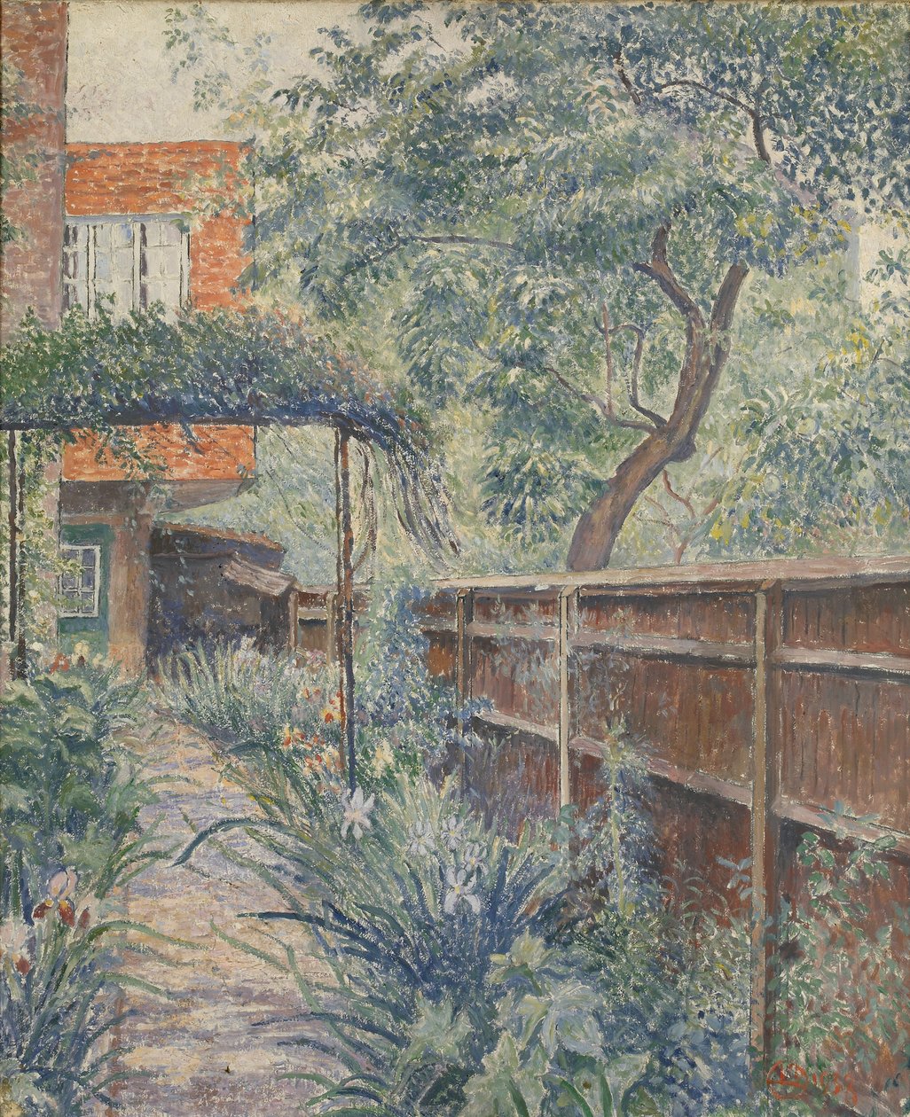 My Studio Garden ، 1938 بواسطة لوسيان بيسارو