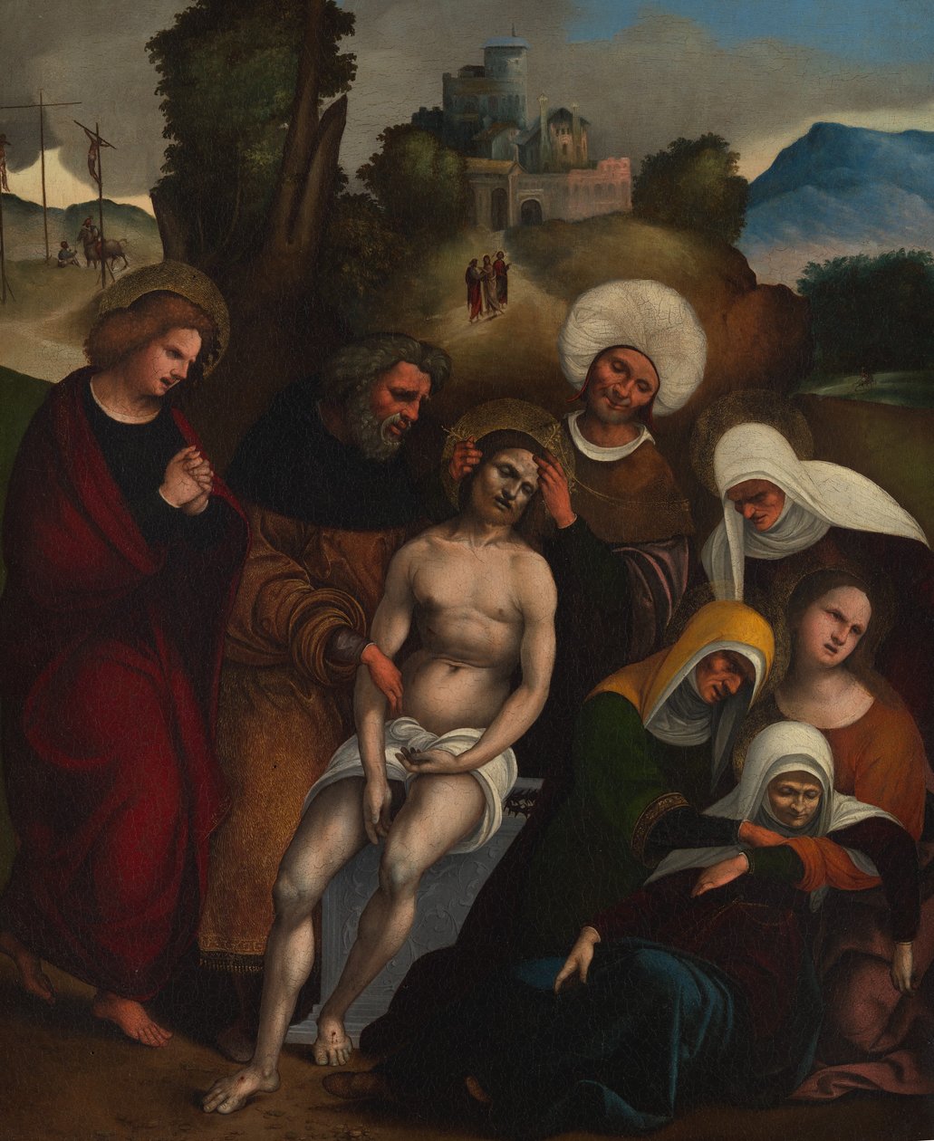 الرثاء ، كاليفورنيا. 1514-16. بواسطة لودوفيكو مازولينو