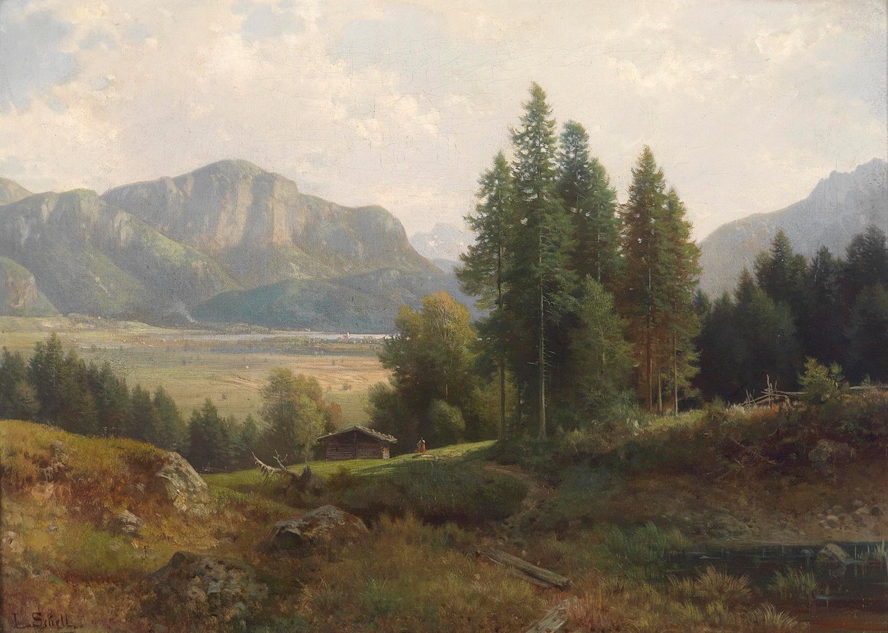 Partie am Kochelsee بواسطة لودفيج سكيل