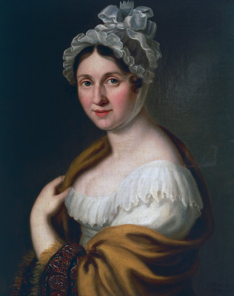 صورة جوانا روزين واجنر ، ولدت باتز (1774-1848) ، والدة ريتشارد فاجنر ، رسم لودفيج جيير (1779-1821) بواسطة لودفيج جير