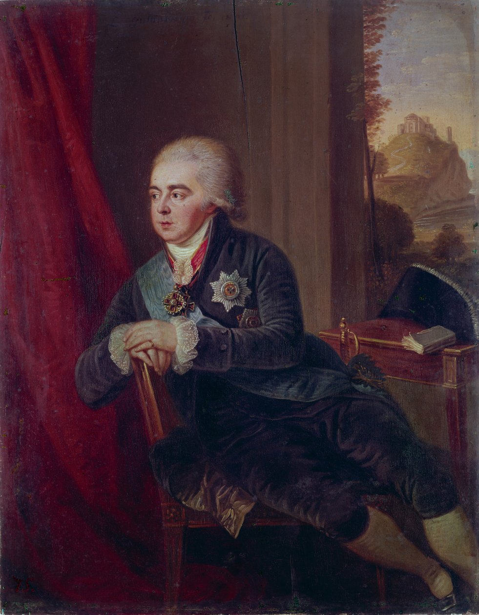صورة لنائب المستشار الأمير ألكسندر كوراكين 1752-1818 ، 1801 بواسطة لودفيج جوتنبرون