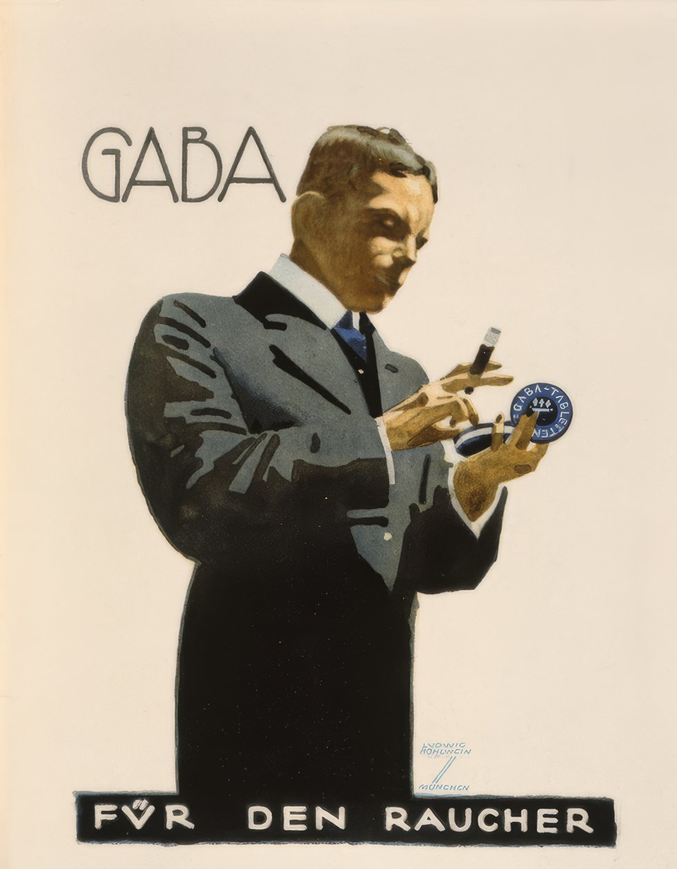 Gaba / Für den Raucher بواسطة لودفيج هولوين