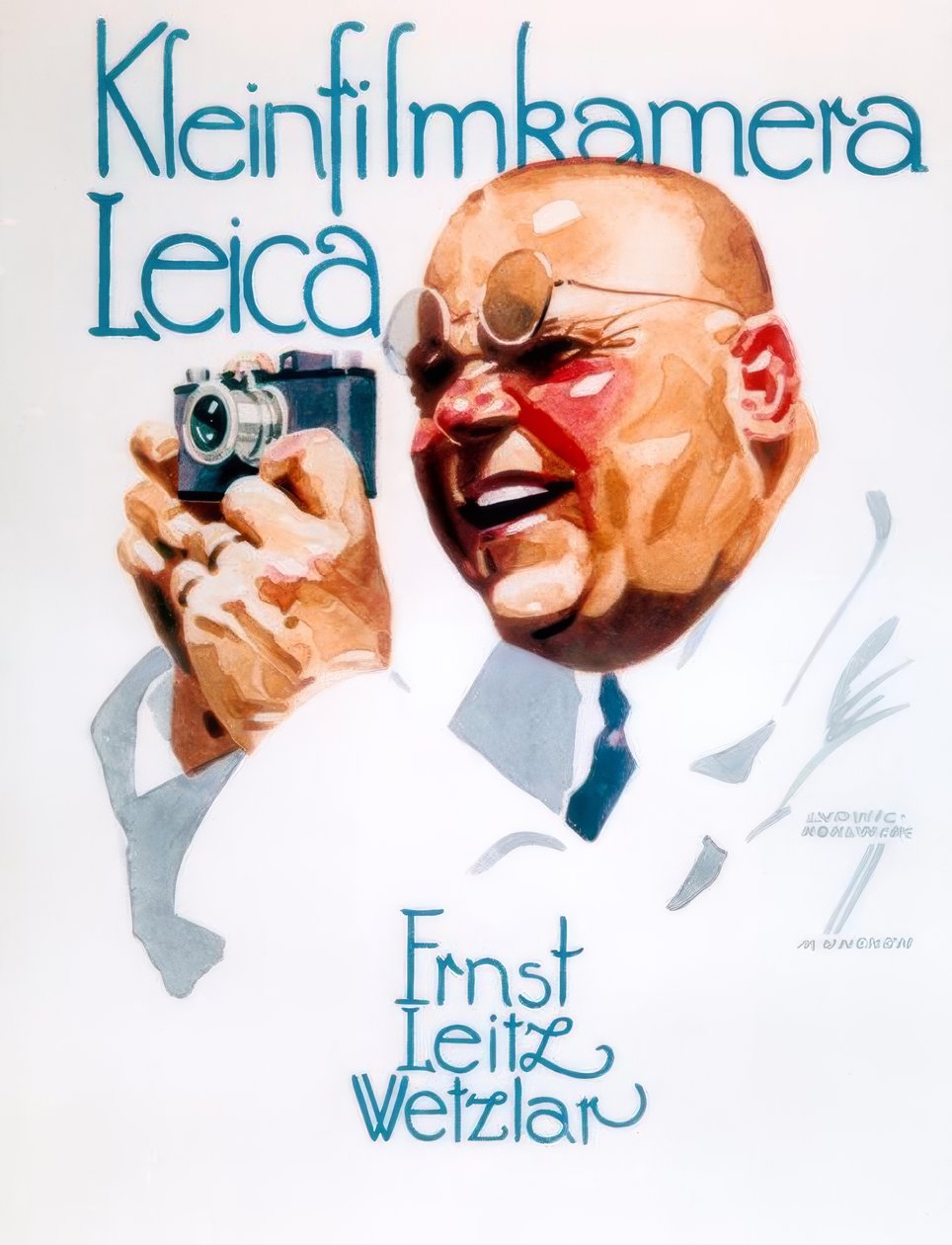 كاميرا فيلم صغير Leica - Ernst Leitz ، Wetzlar بواسطة لودفيج هولوين