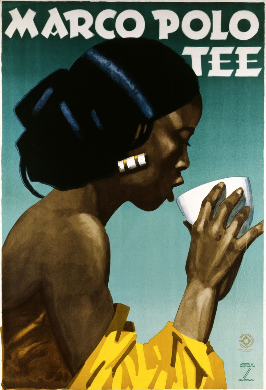 شاي ماركو بولو ، ج. 1930. بواسطة لودفيج هولوين
