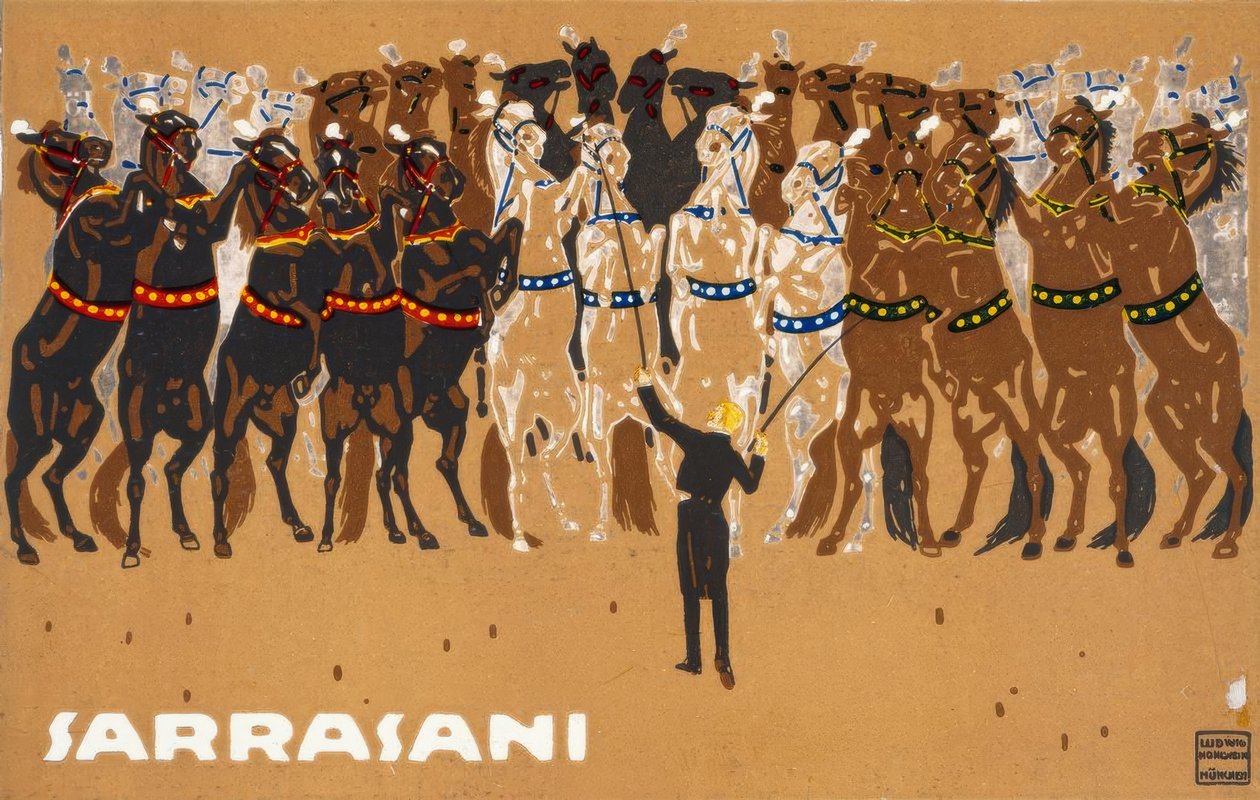 ساراساني بواسطة لودفيج هولوين