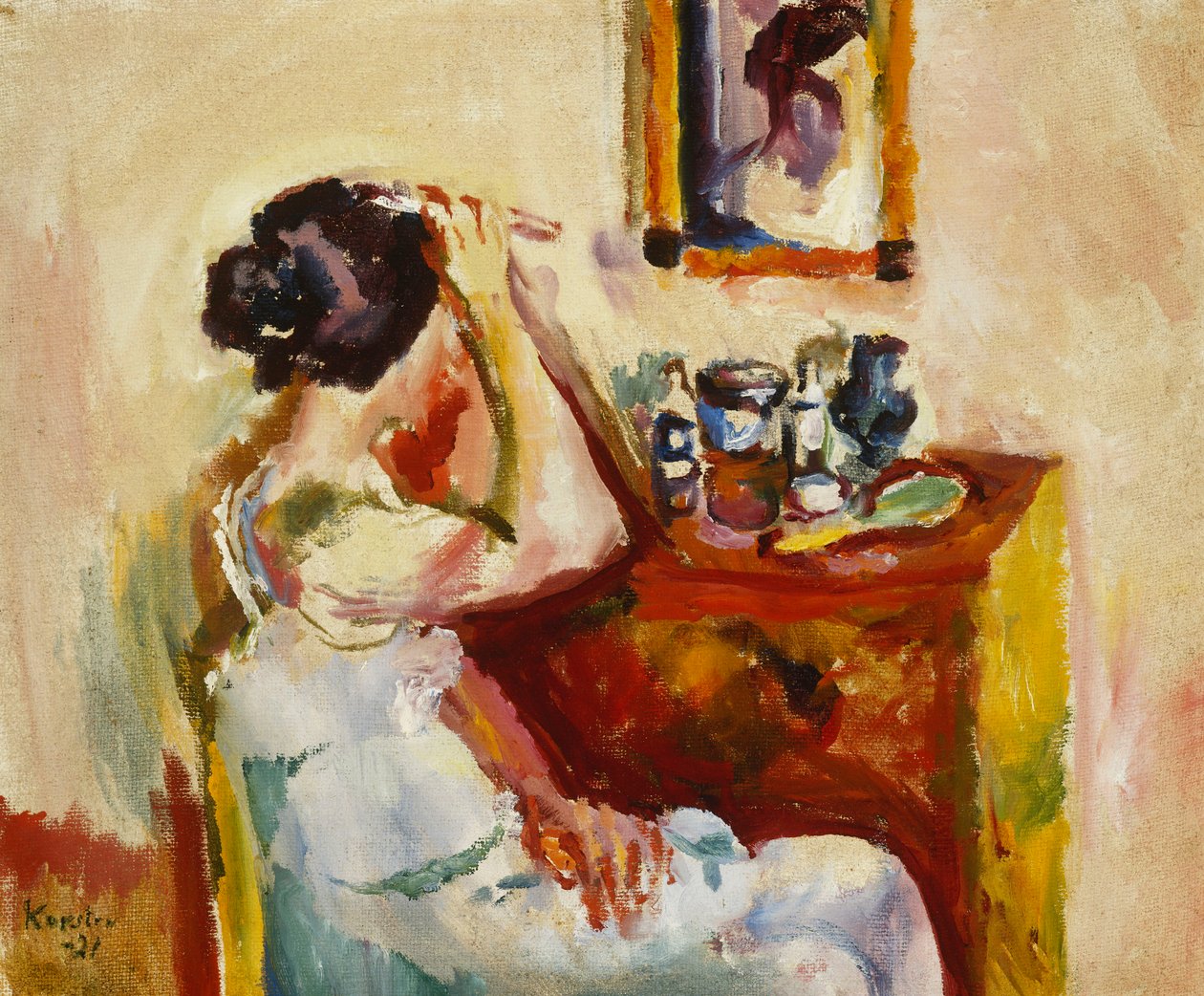 غسل الصباح غسل الصباح ، 1921 بواسطة لودفيك بيتر كارستن