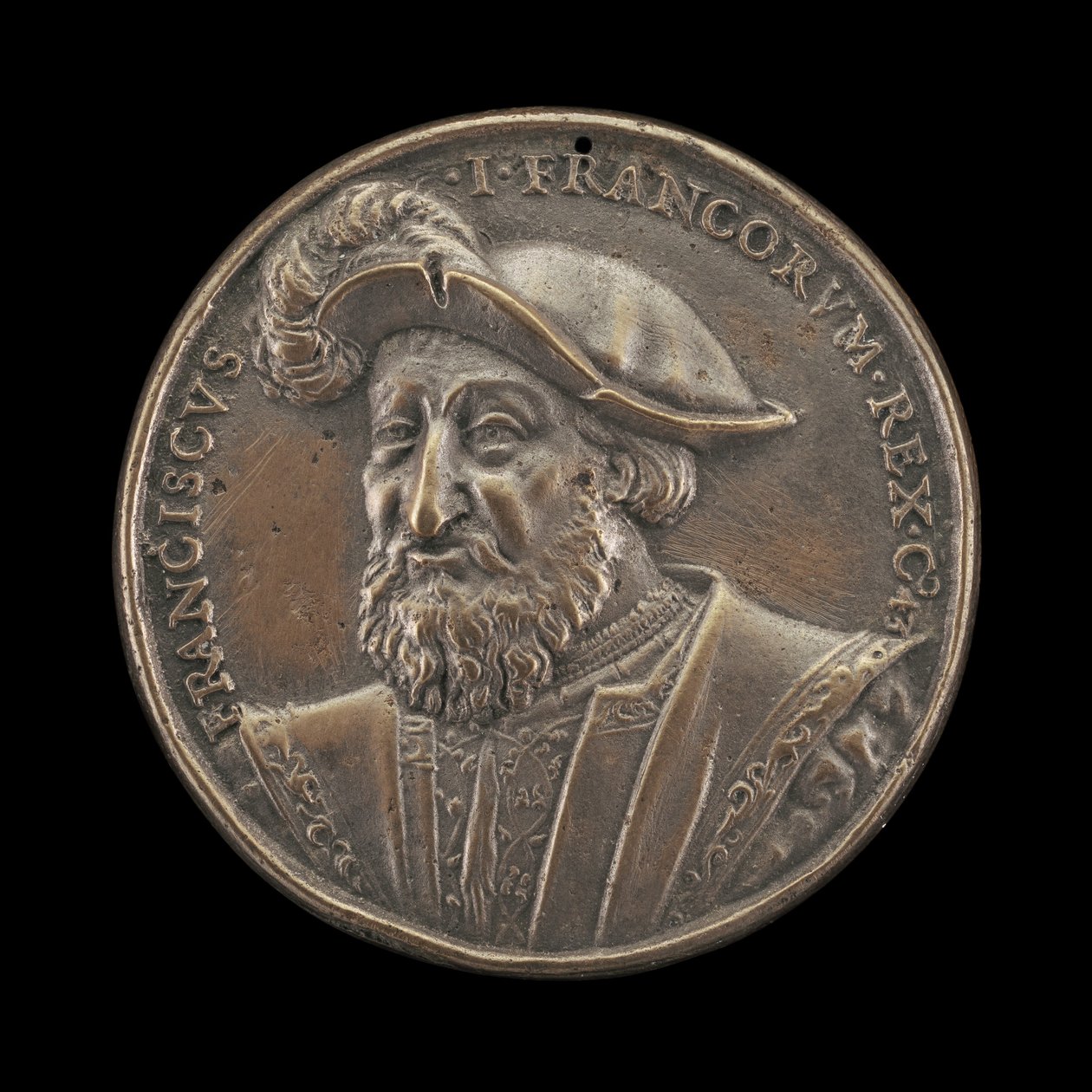 فرانسوا الأول ، 1494-1547 ، ملك فرنسا 1515 [الوجه] ، 1537. بواسطة لودفيج نيوفارير