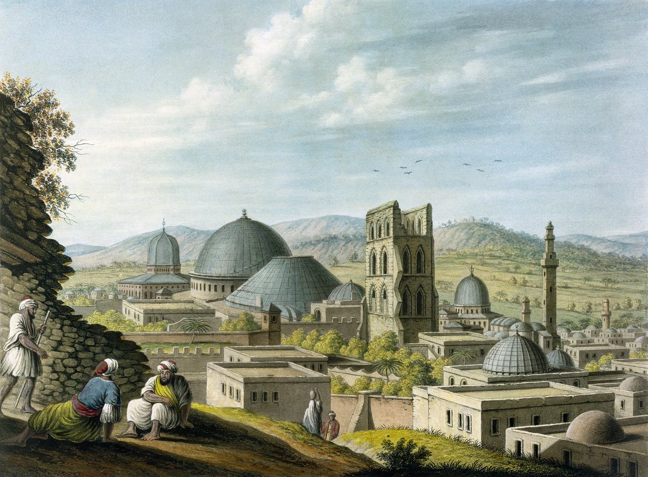القدس من الغرب ، حانة. بقلم ويليام واتس ، 1805 بواسطة لويجي ماير