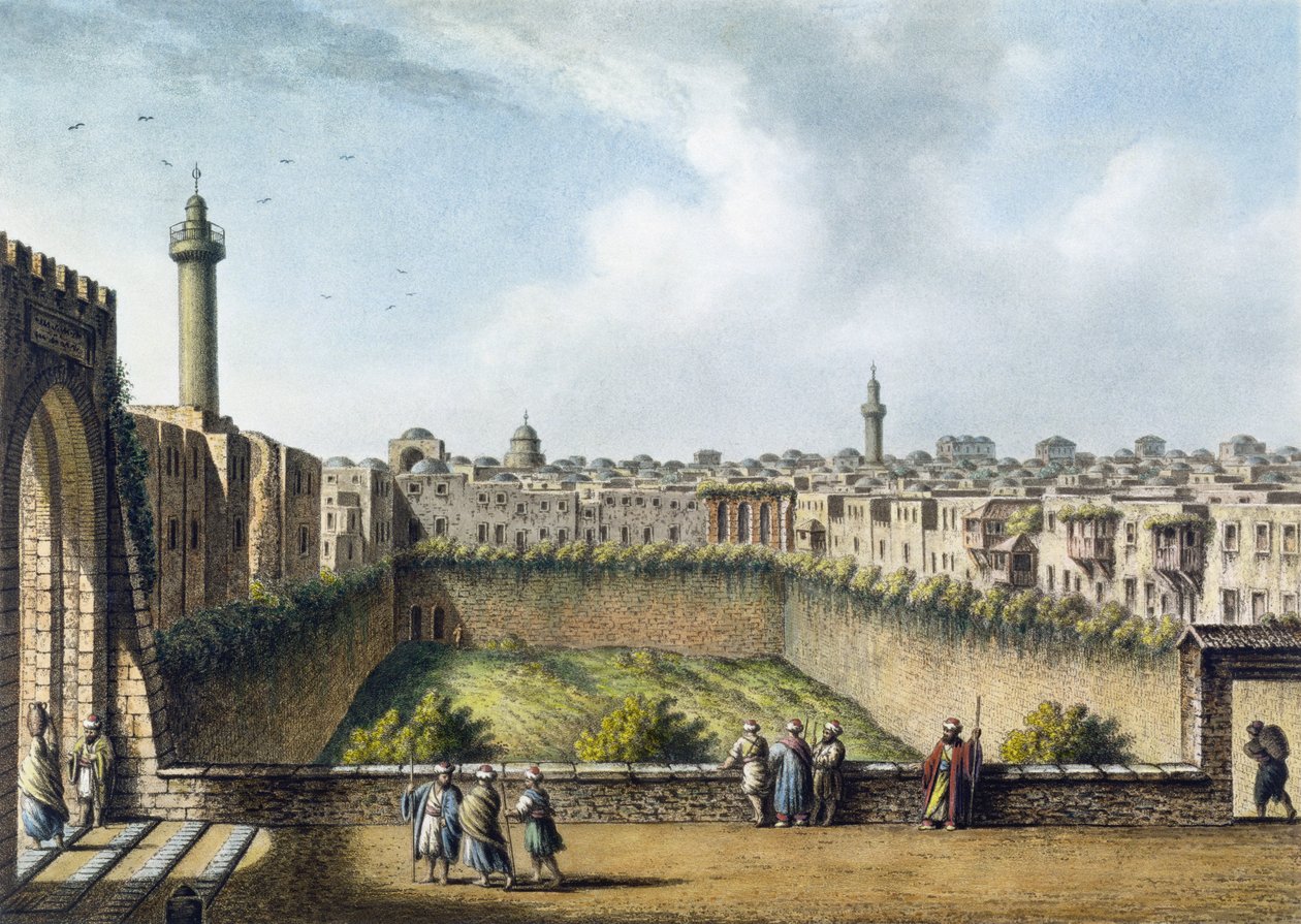 بركة بيتسدا ، القدس ، حانة. بقلم ويليام واتس ، 1801 بواسطة لويجي ماير