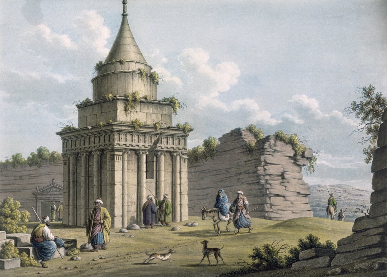مقبرة أبشالوم ، القدس ، حانة. بقلم ويليام واتس ، 1805 بواسطة لويجي ماير