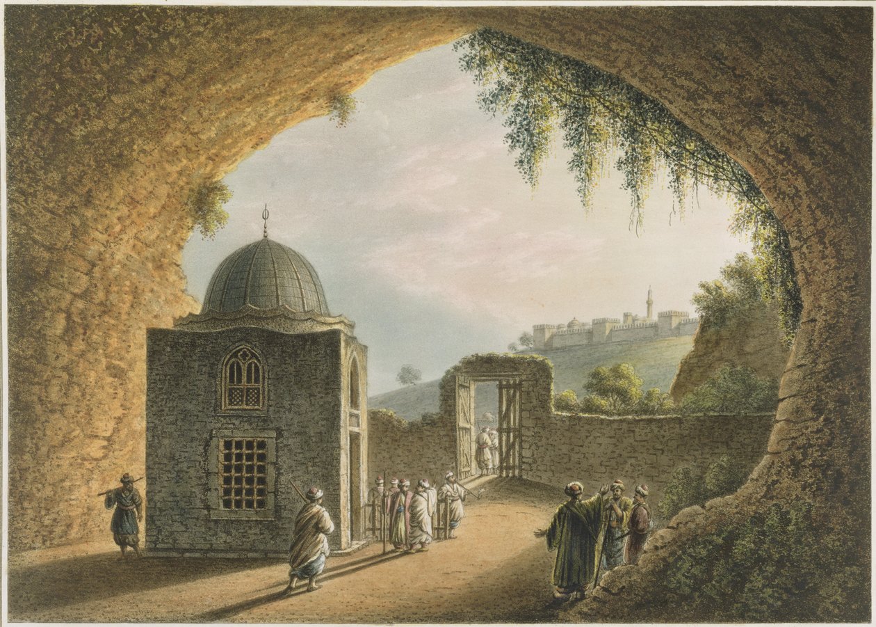 قبر ارميا ، حانة. بقلم ويليام واتس ، 1801 بواسطة لويجي ماير