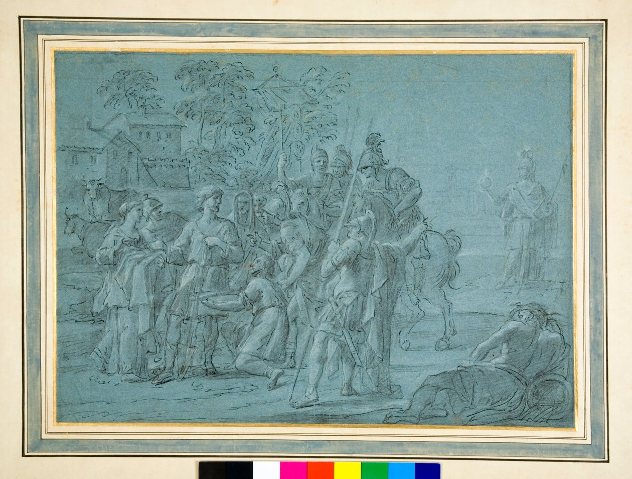 Cincinnatus مسترجع من المحراث بواسطة لويجي غارزي