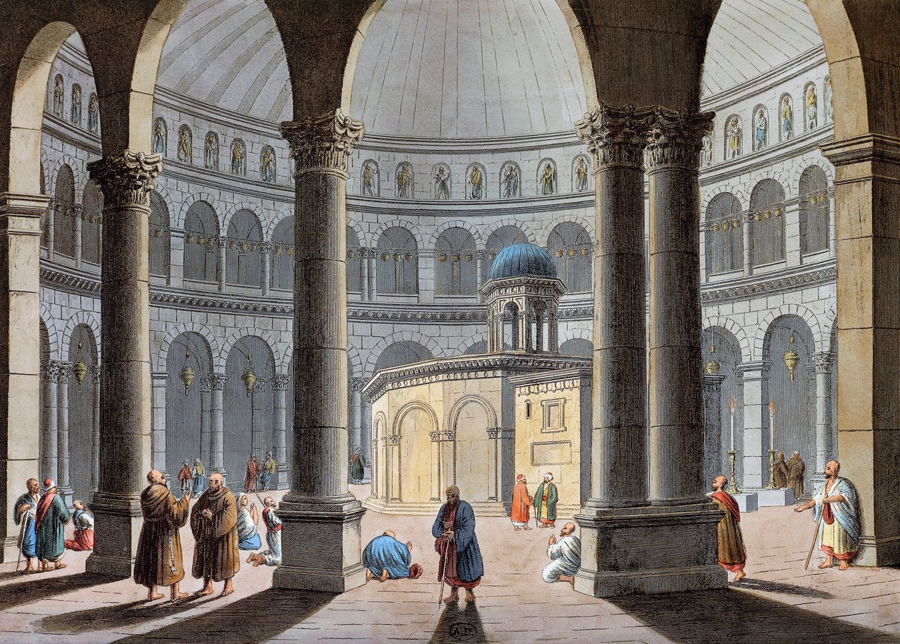 كنيسة القيامة بالقدس بواسطة لويجي ماير