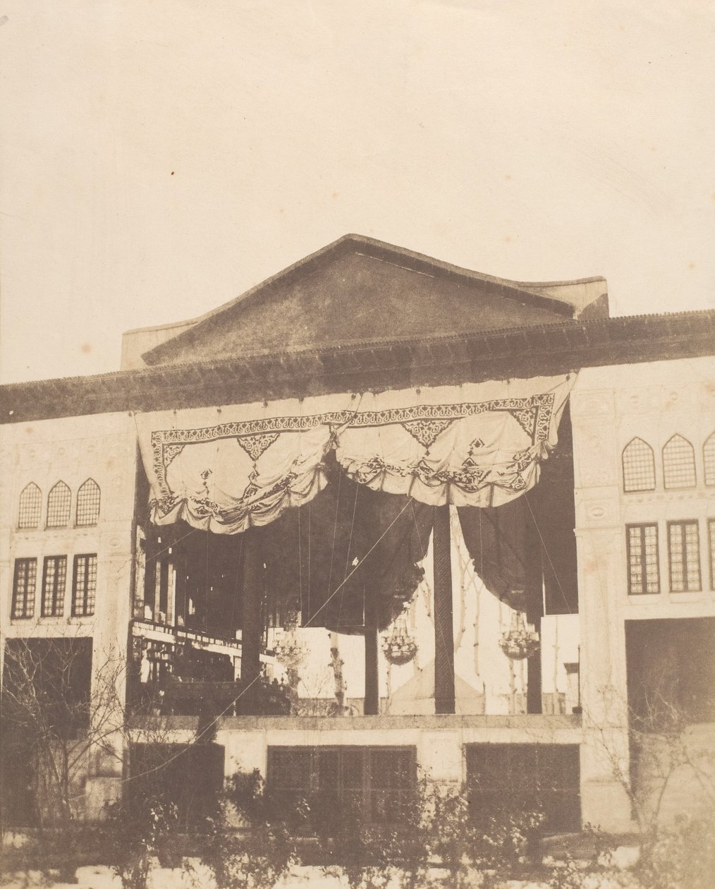 [غرفة عرش الطاووس ، طهران] ، 1858. بواسطة لويجي بيسشي
