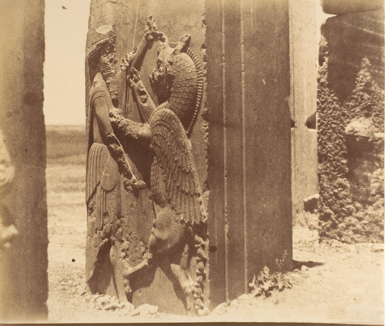 [برسيبوليس] ، 1850. بواسطة لويجي بيسشي