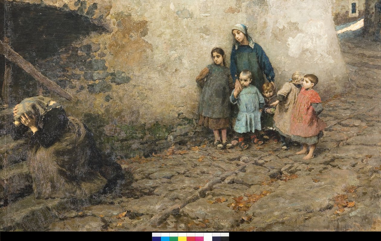 مدرسة الحزن 1895 بواسطة لويجي روسي