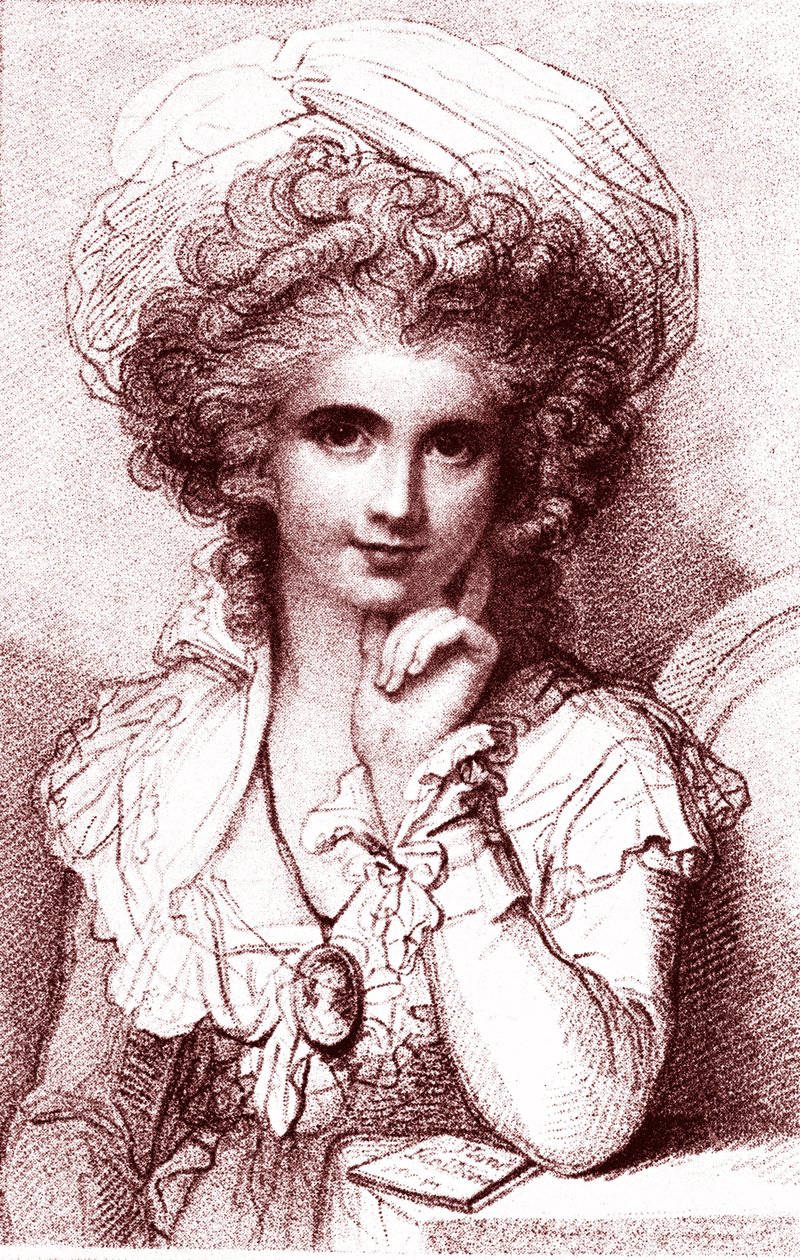 ماري كوسواي (1760-1838)، رسامة إنجليزية إيطالية. نقش لويجي شيفونيتي (1765-1810) بقلم ر. كوزواي. 1930 بواسطة لويجي شيافونيتي