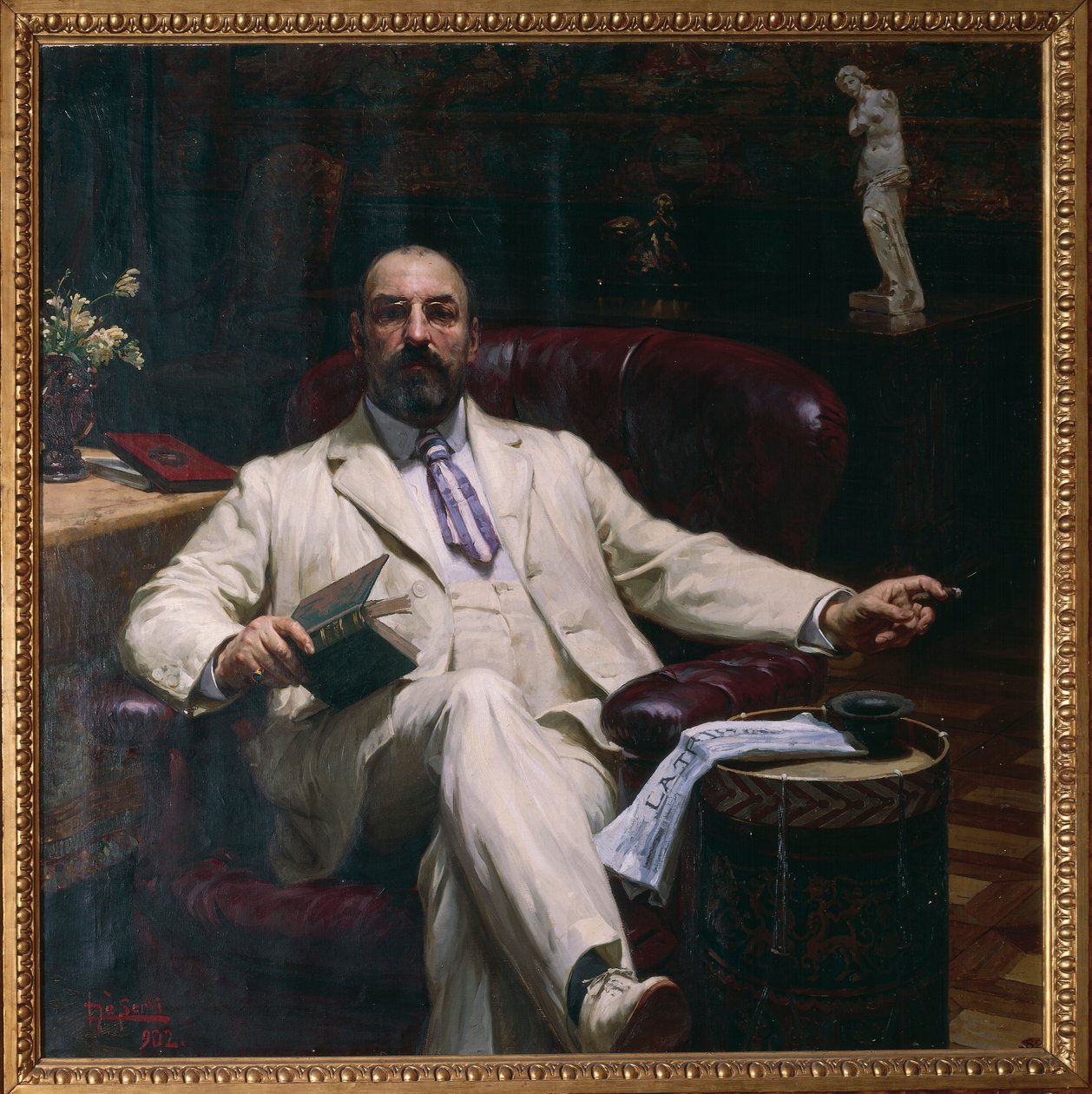 Portrait of Evan Mackenzie بواسطة لويجي دي سيرفي