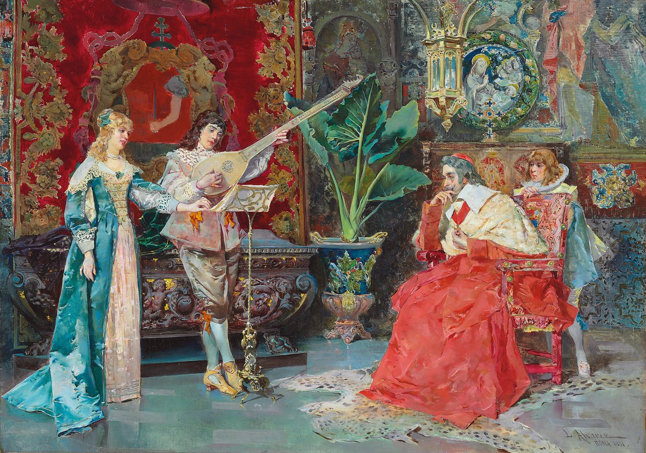 فاصل موسيقي ، 1881 بواسطة Luis Alvarez Catalá