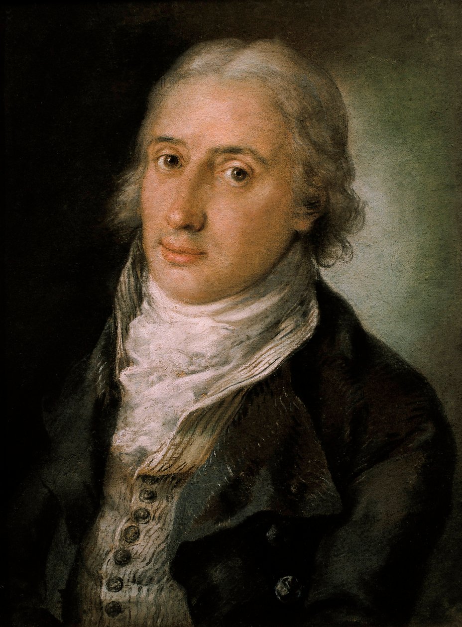 صورة لياندرو فرنانديز دي موراتين (1760-1828) ، شاعر وكاتب مسرحي إسباني بواسطة Luis Paret y Alcazar
