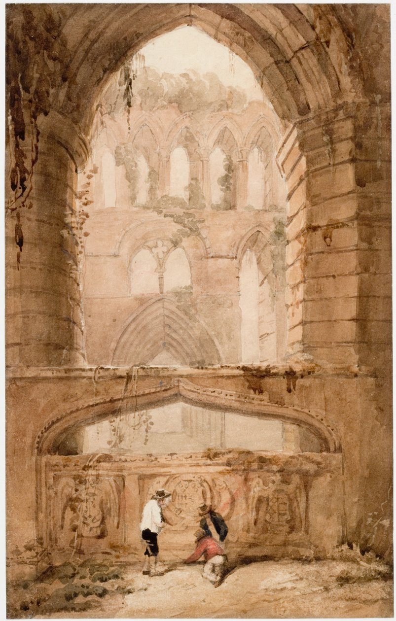 داخل Lanercost Priory (لون الجسم) بواسطة لوك كلينيل