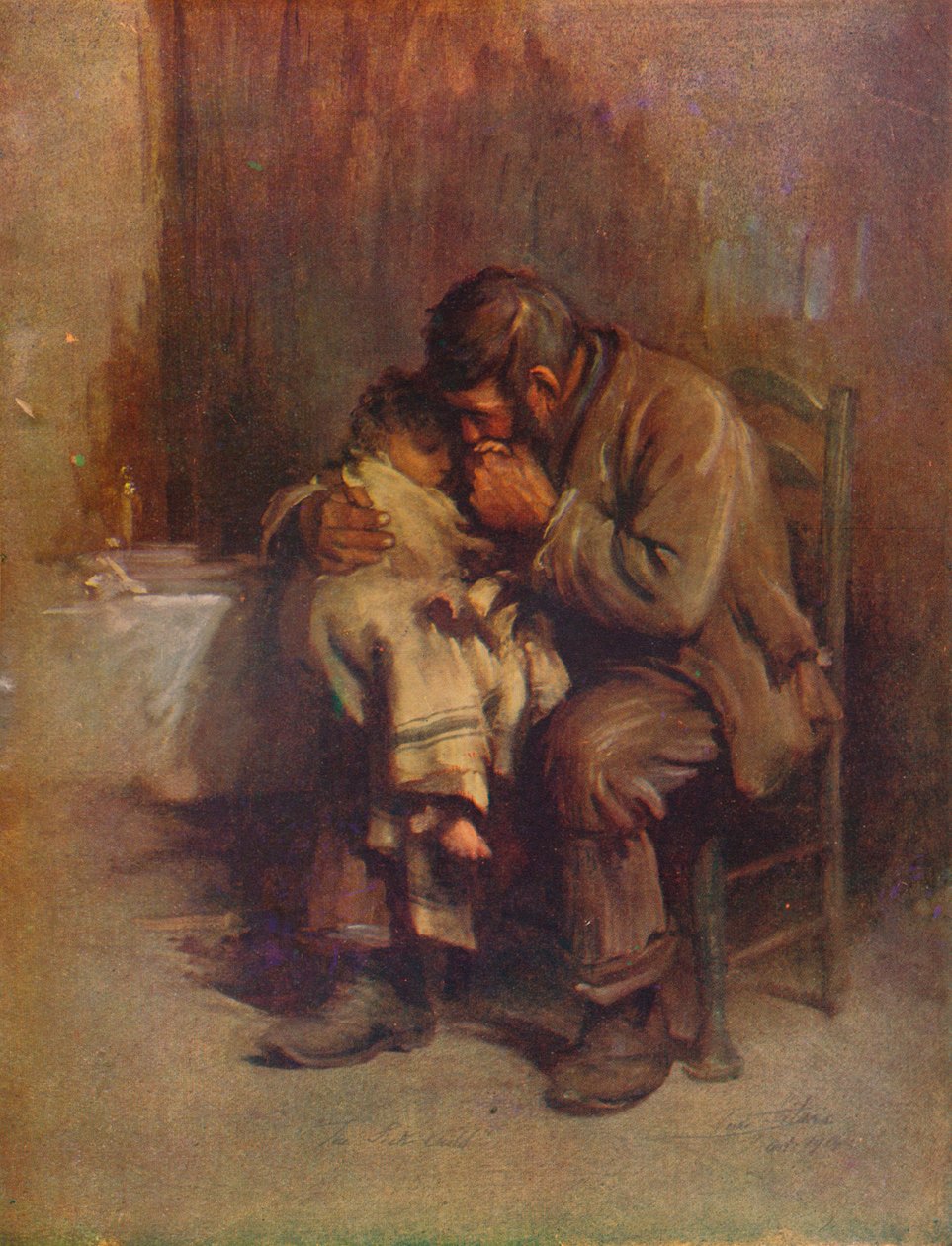 "Motherless" ، عام 1899 ، 1914 بواسطة لوك فيلدز