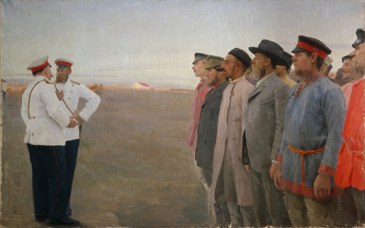 تجنيد 1904 بواسطة لوكجان فاسيليفيتش بوبوف
