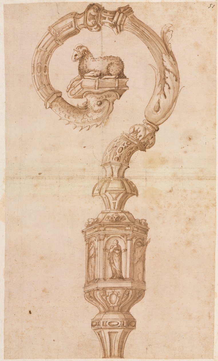 تصميم لكروزر ، منتصف 1500s. بواسطة Luzio Romano
