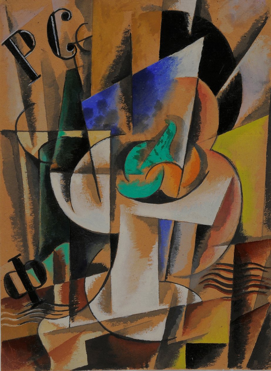 تكوين رسومي ، 1921 بواسطة ليوبوف سيرجيفنا بوبوفا