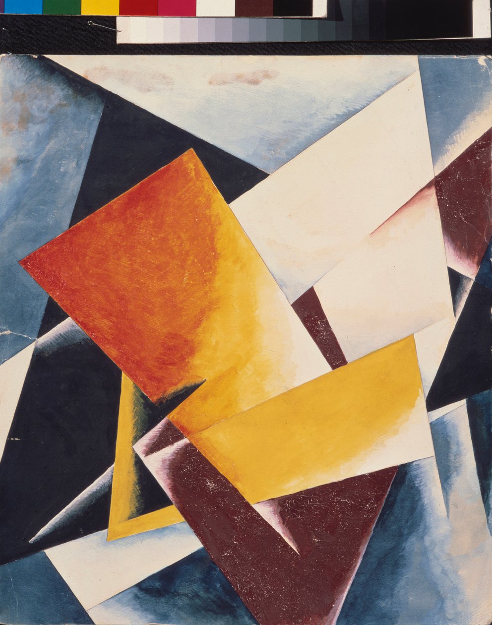الرسم المعماري. لوحة ليوبوف (ليوبوف) سيرجيفنا بوبوفا (1889-1924) ، زيت على قماش بواسطة ليوبوف سيرجيفنا بوبوفا