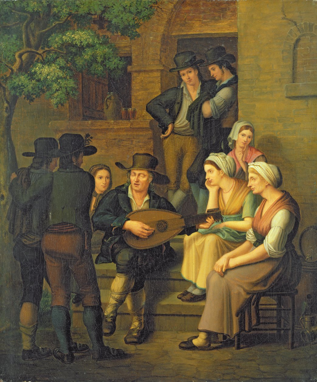 المغني الأعمى ، 1828 بواسطة م من