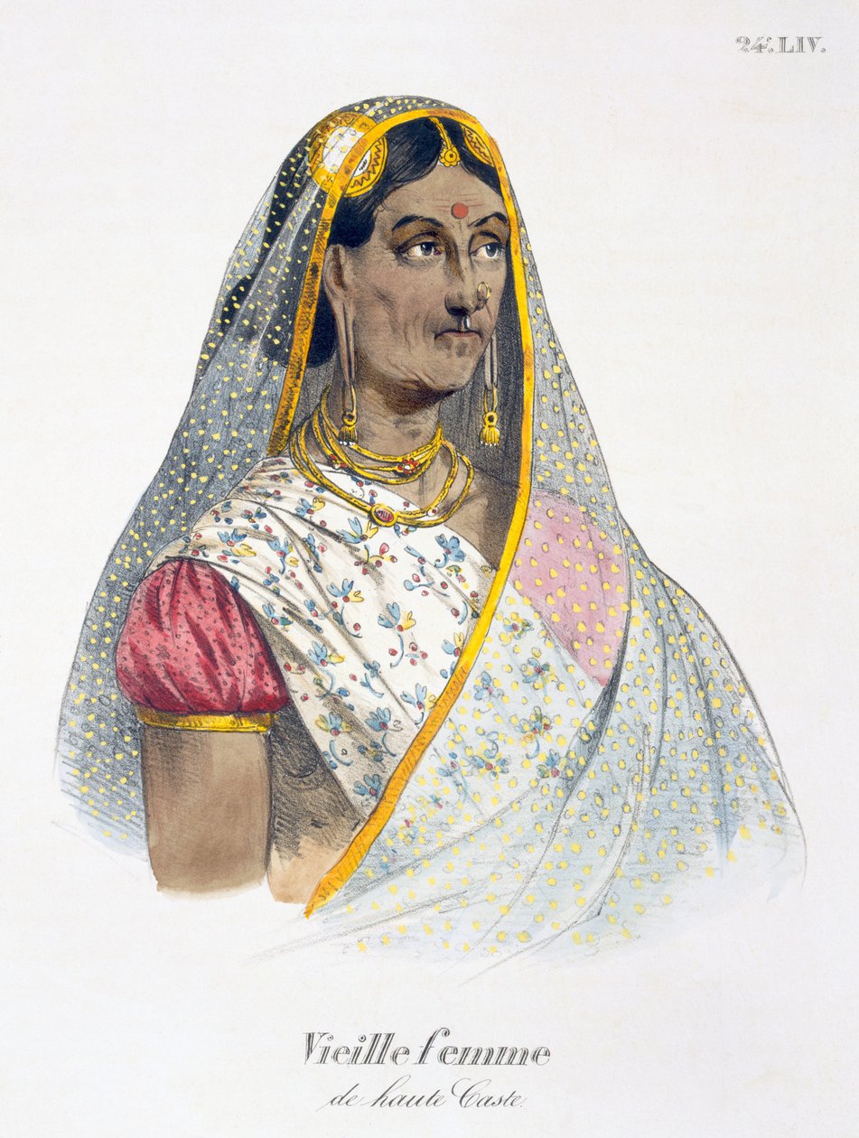 امرأة عجوز من الطبقة العليا ، 1827-1835 بواسطة ME Burnouf