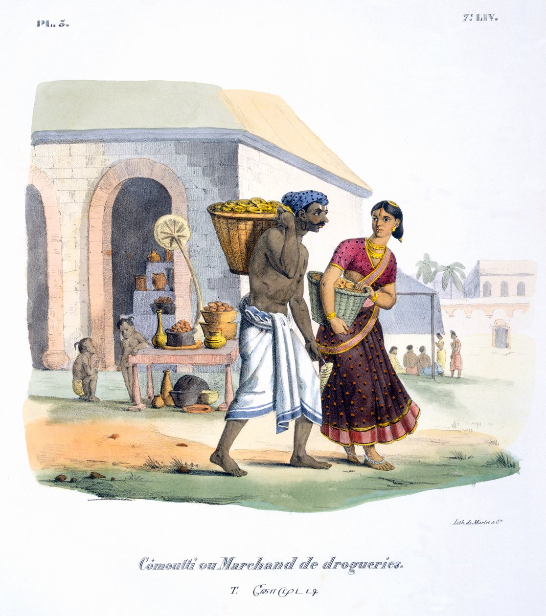 تاجر المخدرات ، 1827-1835 بواسطة ME Burnouf