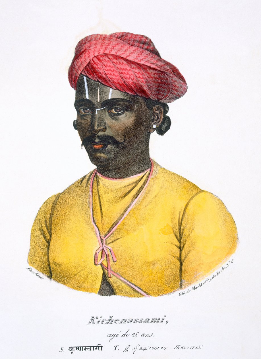 كيتشيناسامي ، عمره 28 ، 1827-35 بواسطة ME Burnouf