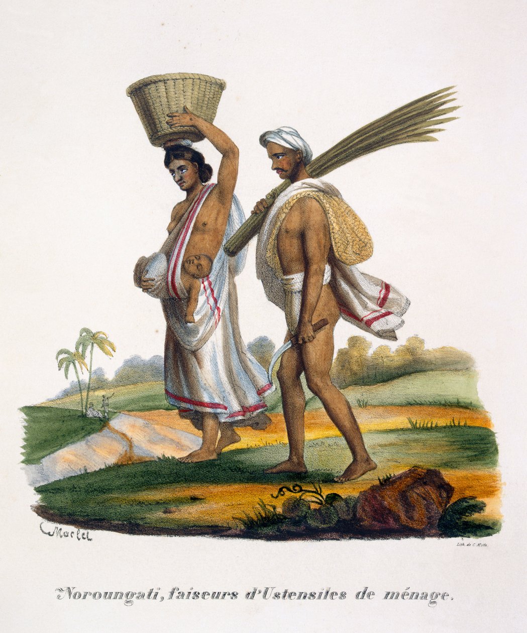 صناع الأواني المنزلية ، 1827-1835 بواسطة ME Burnouf