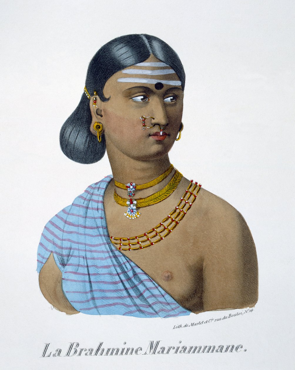 مريمان ، امرأة براهمينية ، 1827-1835 بواسطة ME Burnouf