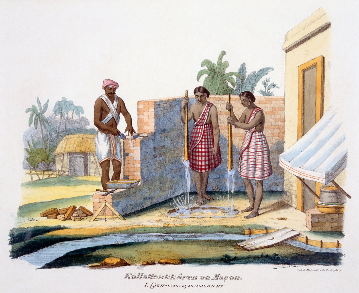 ميسون أو باني ، 1827-1835 بواسطة ME Burnouf