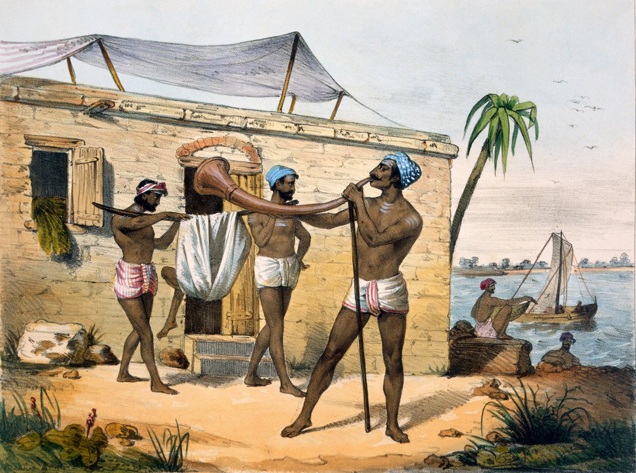 باريار وبوق ، 1827-1835 بواسطة ME Burnouf
