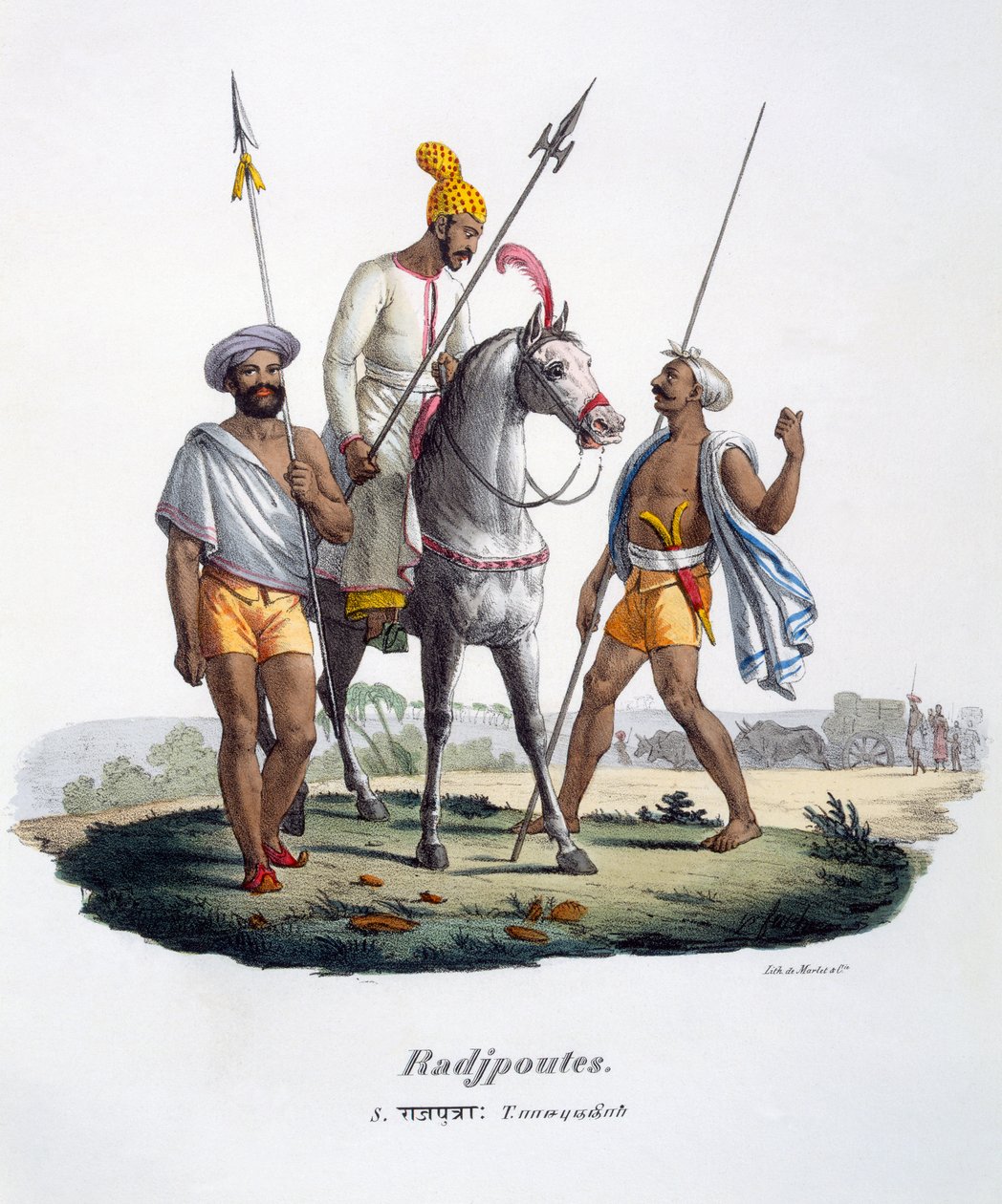 راجبوت ، 1827-1835 بواسطة ME Burnouf