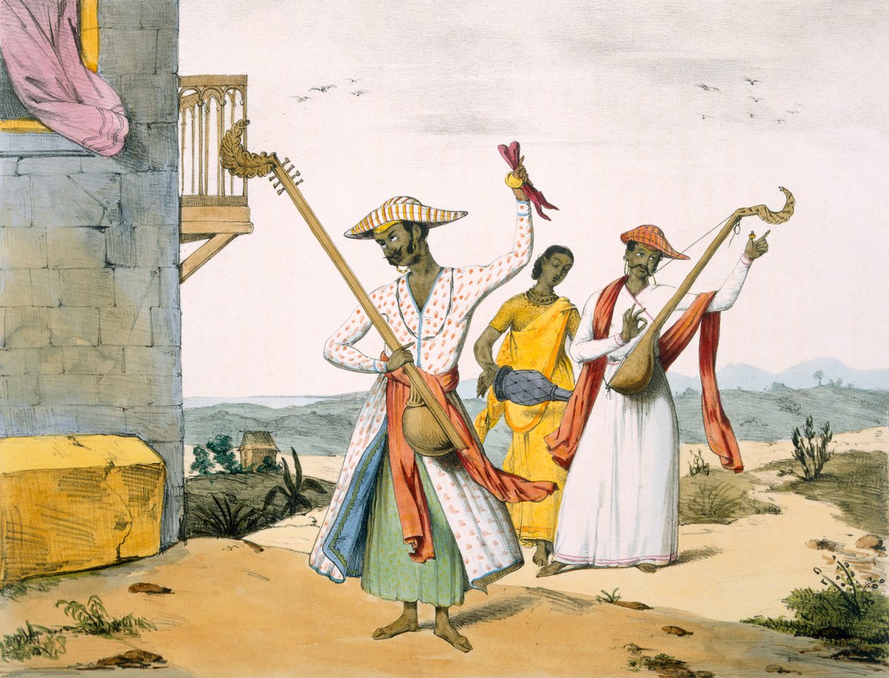 المطربين المسافرين ، 1827-35 بواسطة ME Burnouf