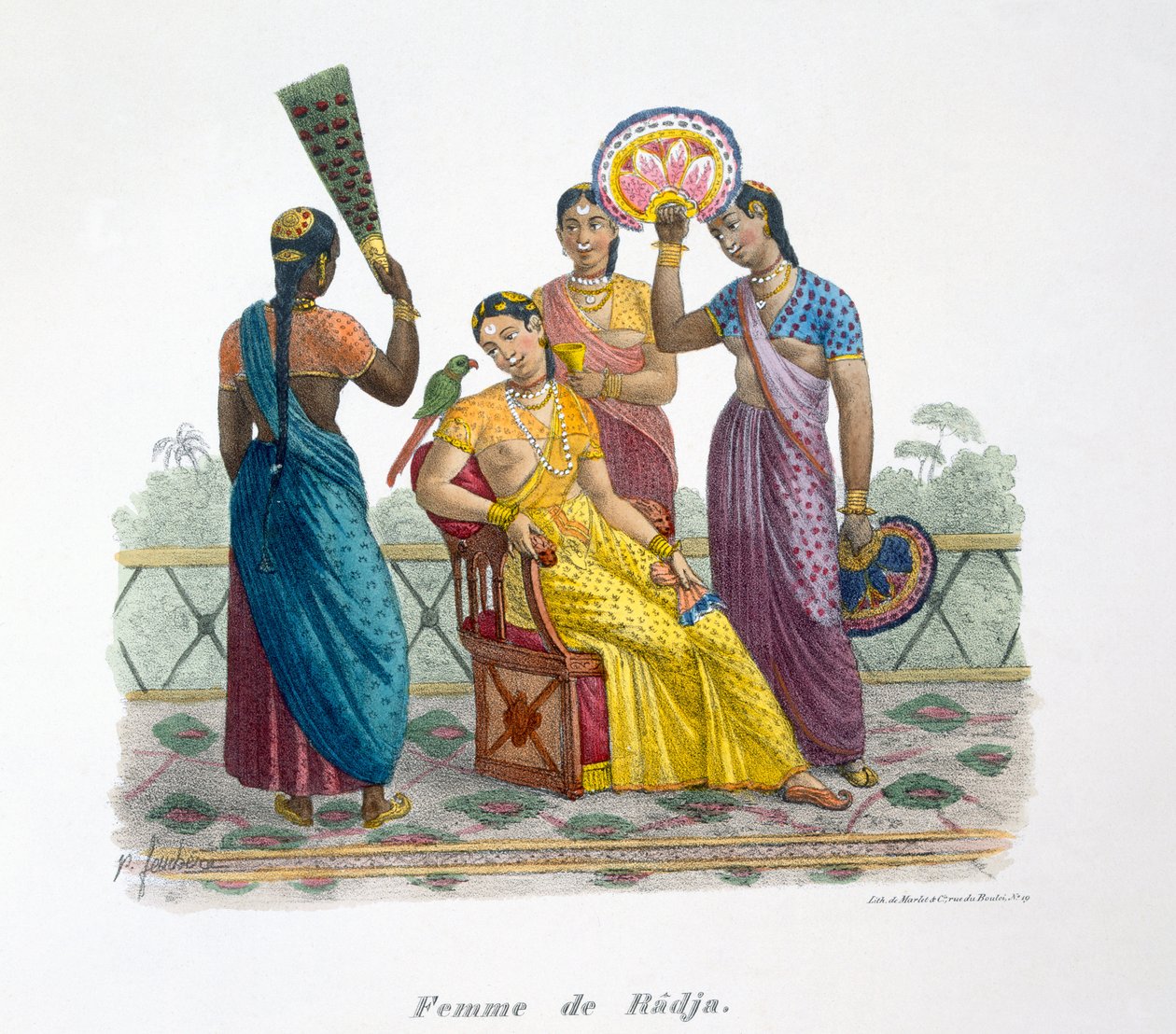 زوجة رجاء ، 1827-1835 بواسطة ME Burnouf
