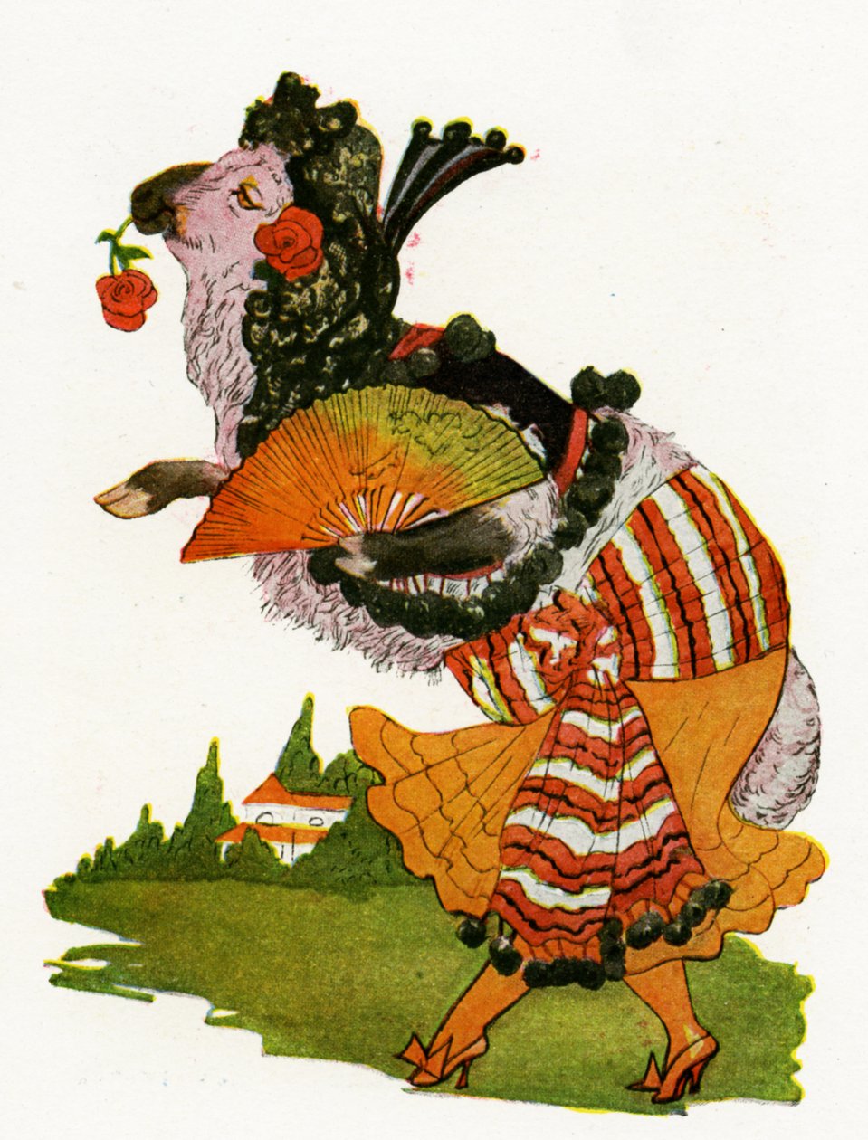 "عشيقة ميرينو" ، 1913 بواسطة مارتن روس